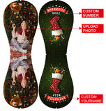 Personalized Christmas Socks Gift Photo Baseballs