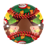 Personalized Christmas Santa Claus Tree Photo Baseballs