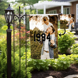 Personalized Limited 1984 Photo Garden Flag