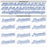 Custom White Royal 3D Pattern Design Vintage Tattoos Authentic Baseball Jersey