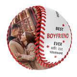 This Catcher Caught Personalized Anniversary Name Date Photo White Baseballs