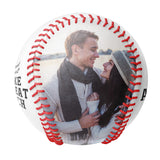 Make A Great Catch With Love Personalized Anniversary Name Date Photo White Baseballs