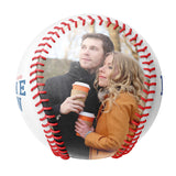 You Are An Home Run Personalized Anniversary Name Date Photo White Baseballs