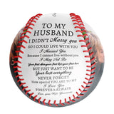 Personalized To My Husband Name Baseballs