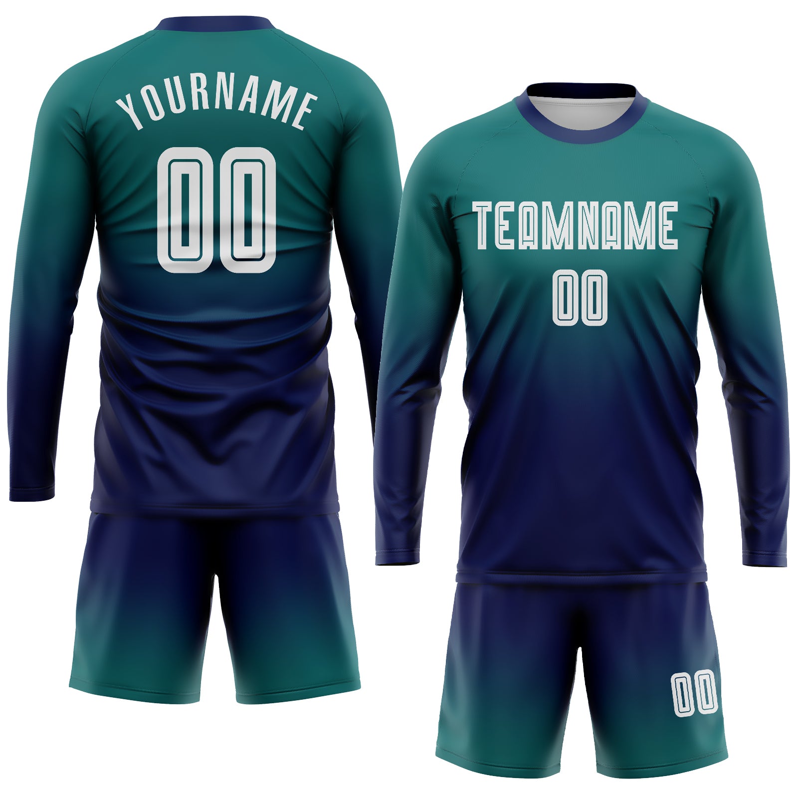 Cheap Custom Red Teal-White Sublimation Soccer Uniform Jersey Free